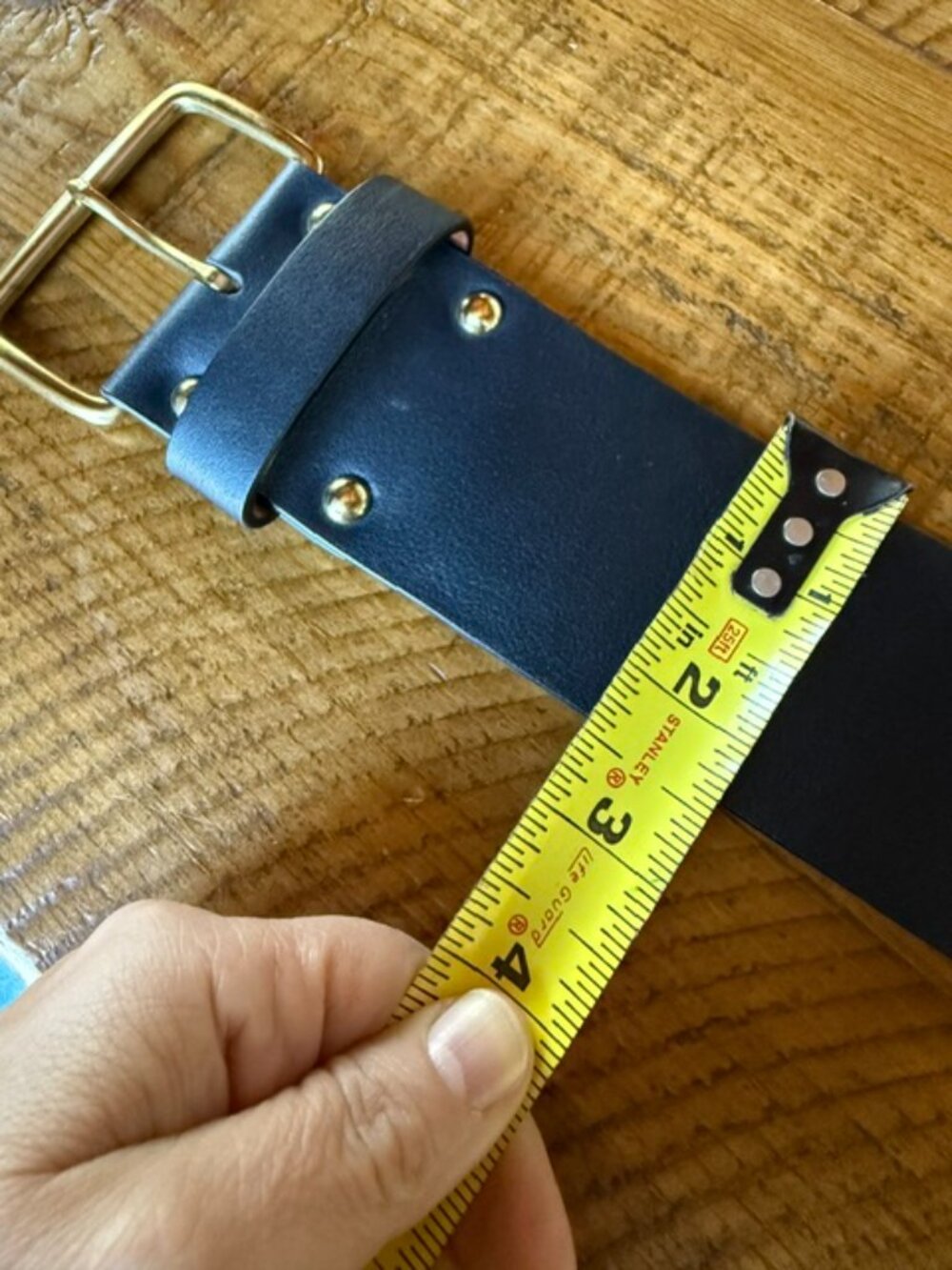 J. Crew Wide Black Belt - Picture 3 of 6